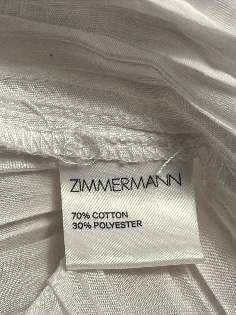 ZIMMERMAN (Luxury Brand ) Blouse size 3 - 🎀🎀🎀🎀 - Picture 6 of 6